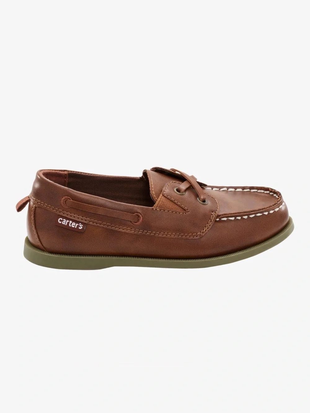 Carter's Boys Brown Moccasin-Style Boat Shoe
